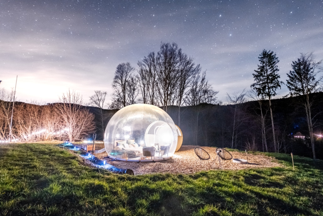 Bubble Tent Gutach im Breisgau / Siegelau - Ein Standort von Bubble Tent Deutschland
